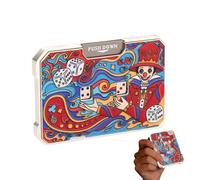 Party Dice - Solid Pocket Accessory Anti-Stress Handling Toy Element Textured Grip Random Result Block Hobby Interaction Piece | Engag