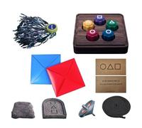 Party Dice Toy Set Fun Kick Throw Game Kick Toys In The Air Knock Down Opponent Stones Gong Basket Toss Game