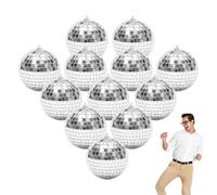 Party Disco Ball Retro Lanyard Mirror Cubes Design Decoration Supplies