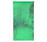 Party Door Curtain 1X2m Square Glitter Curtain Backdrop Gold Sliver Pink Shimmer Wall Decor Birthday Wedding Party Photo Background Party(Green)