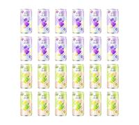【Party Drinks】RIO Light Jelly Wine Mixed Pack, Refreshing Jelly Shots 3% ABV, Shake Before Drinking Ready to Drink Juicy Cocktail Jelly, Ice Crystal Grape x12, Osmanthus Green Plum x12