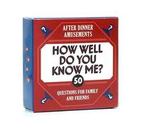 Party Entertainment, Family time, 50 Fun Games and Conversations, Holiday Party Card Games, Portable Outdoor Entertainment Ideas (How Well do You konw me)