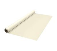 Party Essentials Heavy Duty Plastic Banquet Table Roll Available in 27 Colors, 40" x 150', Ivory