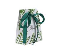Party Favor Bags, 50 Pack Paper Wedding Candy Boxes Treat Bags with Drawstring, Goodie Gift Pouches for Birthday Wedding Baby Shower Events