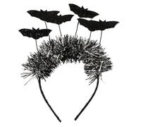 Party Flags College Bat Ears Hair Hoop Hair Bands for Halloween Party Cosplay (C, 24cm)