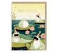 Party Frogs Greeting Card