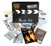 Party Game Live Mission Murder Mystery Family Games Night Case File Murder Noir
