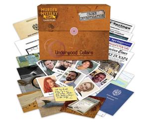 Party Game Live Mission Murder Mystery Family Games Night Case File Unsolved