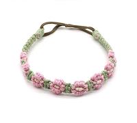 Party Hairband For Women Elegant Handcrochet Headband Elegant Headpiece For Weddings Bridal Shower Party Headdresses Hair Accessory