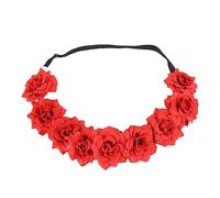 Party Headband For Festival Vacation Fabric Floral Hairband Adult Women Elegant Headpiece Holiday Headdress Accessories Flower Headband Hair Ornament