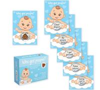 Party Hearty Delightful Baby Shower Fun - 50 Hilarious Poopie Scratch-Offs - Ideal for All Genders