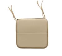 Party HuB Pack of 4 Waterproof Chair Cushions with Ties - Non-Slip Seat Pads for Kitchen, Dining Room & Patio Chairs | Thick Foam, Easy-Clean, Durable & Comfortable