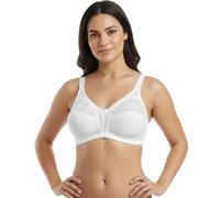 Party HuB Women’s Firm Control Wireless Bra - Soft Cup Full Support Non Padded Shaping Bra for Work, Home & All Day Comfort White