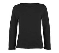 Party HuB Womens Plain Basic Top Long Sleeve Girls Kids Casual Wear Uniform Round Neck T-Shirt Tops