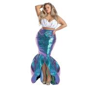 Party King Plus Size Under the Sea Mermaid Women's Fancy Dress Costume 5X