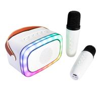 Party Light Sound Smart Karaoke Bluetooth Speaker with 2 wireless microphones