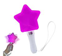 Party Light Sticks 15-Color LED Glow Star Shape Battery-Powered Toys | Birthday Party Night Light Sticks for Indoor Outdoor Concert Wedding Sport Events Dancing Holiday