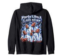 Party Like A Lob Star Lobster Bootleg Zip Hoodie