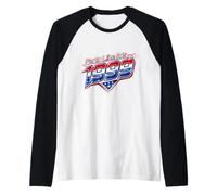 Party Like Its 1999 - Design KB-26-1005 - USA Red White Blue Raglan Baseball Tee
