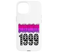 Party Like Its 1999 - Purple Stars Design Case for iPhone 15