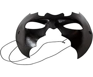 PARTY MASK HALF BLACK BAT BATMAN