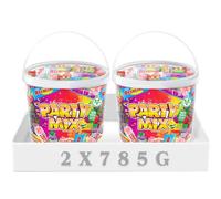 Party Mix Sweet Tub 785g - Assorted Family Favourite Sweets Gift Tub for Halloween, Trick or Treat, Birthday Party Bags, Office Treats & Christmas Stocking Fillers - Vegan Friendly (2 Tubs)