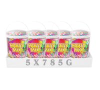 Party Mix Sweet Tub 785g - Assorted Family Favourite Sweets Gift Tub for Halloween, Trick or Treat, Birthday Party Bags, Office Treats & Christmas Stocking Fillers - Vegan Friendly (5 Tubs)