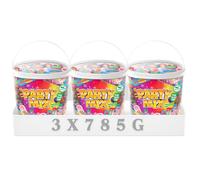 Party Mix Sweet Tub 785g - Assorted Family Favourite Sweets Gift Tub for Halloween, Trick or Treat, Birthday Party Bags, Office Treats & Christmas Stocking Fillers - Vegan Friendly (3 Tubs)