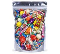 Party Mix with Lollipops- Bulk Pick and Mix Sweets & Lollipops Bag 500g | Assorted Pick ‘n’ Mix Candy Treats - Retro Sweets Hamper, Parties, Weddings, Birthdays, Gift Bags, Celebrations