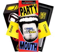 Party Mouth by Cards Against Humanity • A Nasty New Adult Party Game | Draw two words, lock eyes, and try to shout them in the same order. Ages 17+. We can't show you most of the cards on Amazon.