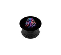 Party Music Festival Techno EDM House Goa Electro Rave DnB PopSockets Adhesive PopGrip