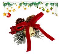 Party Napkin Rings | Decorative Napkin Rings with Bell and Bow, Desk Decoration | for Fall Parties, Thanksgiving, Easter and Dinner Parties