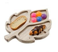 Party & Party Decorative Leaf Shaped Lunch Trays | Leaf Shaped For Thanksgiving Party Halloween Autumn Fruit Sweet Bread