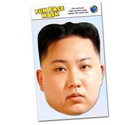 Party People 1 x Kim Jong Un - Celebrity Face Mask - Ready To Wear - Kim J Age 3+