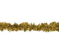 Party Perfecto 1.8M CHRISTMAS TINSEL - Chunky Fine Thick Hanging Luxury Tree Party Indoor/Outdoor Decoration (Gold)