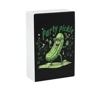 Party Pickle Funny Cigarette Case Cigar Box 20s Size Smokes Holder Plastic Smoking Accessories Gifts