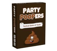 Party Poopers - Hilarious Poop Humor Card Game - Easy to Play - Fun Game for Teens and Adults - 2-5 Players