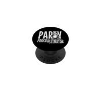 Party Procrastinator! Lazy Rock On Music Sloth PopSockets Adhesive PopGrip