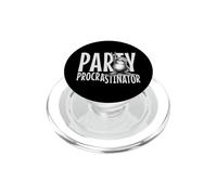 Party Procrastinator! Lazy Rock On Music Sloth PopSockets PopGrip for MagSafe