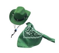 Party Props Caps Bandanas For Small Dogs Cats Western Pet Cosplay Costume Dog Party Costume