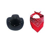 Party Props Caps Bandanas For Small Dogs Cats Western Pet Cosplay Costume Dog Party Costume