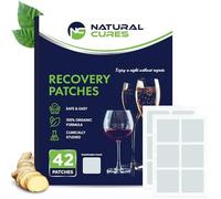 Party Recovery Patch - 42-Pack Party Night Patches - Wake Up Refreshed and Energized with Skin-Friendly Patch - Strong Adhesive for Secure Fit - Natural Ingredients for Quick Recovery