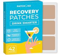 PATCH4U Party Patches 42 Pack - Wake Up Refreshed & Energized With Our 100% Natural Ingredients Recovery Patch - Skin-Friendly & Waterproof - Apply Before Drinking - Enhanced Morning Formula