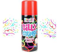 Party Silly String Spray 200Ml Red Fun Party Streamer Spray For Birthdays, Weddings, Festivals, Celebrations & Events - 8002R