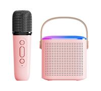 Party Speaker - Premium Karaoke Speaker, Wireless System for Home Entertainment | Mic Support, High-Fidelity Sound, LED Light Effects, Easy Setup, Perfect for Parties
