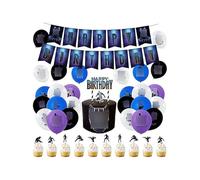Party Supplies: Balloons, Cake Topper, Birthday Decorations, Banner