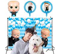 Party Supplies Boss Baby Birthday Party Decorations Boss Baby Balloons Boss Baby Boy Birthday Photography Backdrop Boss Baby Birthday Background Boss Baby Boy Birthday Backdrop