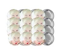 Party Supplies Online Personalised Photo Hen Do Badges x 12