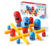 Party Tabletop Games, New Tic Tac Toe Games, Board Games, Head to Head Games, Family Games, Suitable Party Toys for Children Aged 3-8 (1PC)