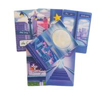 Party Tarot Card, 35pcs Tarot Deck Game, City Of Dreams Oracle, English Divination Tools, Fortune Telling Table Game, Fun Party Favor Game, Unique Tarot Card Set